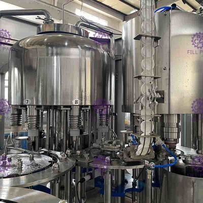 Monoblok Pet / Plastik Şişe / Şişelenmiş İçecek İçecek Çay Suyu Dolum Makinesi / Ekipman / Bitki / Sistem / Hat