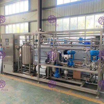 3T/H UHT Plakalı Tip Sterilizatör Makinesi kolay kullanım