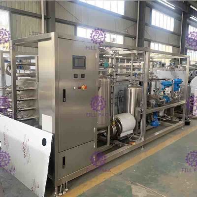 3T/H UHT Plakalı Tip Sterilizatör Makinesi kolay kullanım