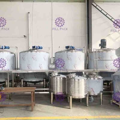 Karıştırıcı ile Buhar Ceket Isıtma Suyu İşleme Ekipmanları