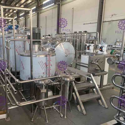 Toz Konsantre Suyu İşleme Makinesi Elektrik Suyu Sterilizasyon için Driven