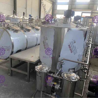 Toz Konsantre Suyu İşleme Makinesi Elektrik Suyu Sterilizasyon için Driven