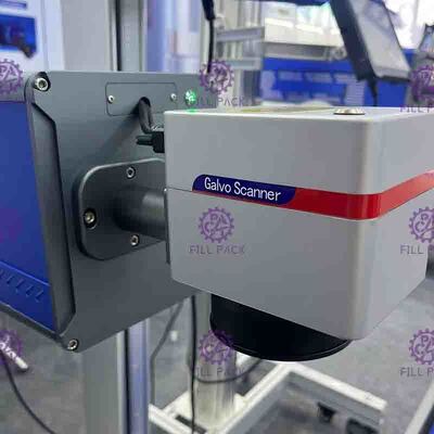 1KW hava soğutulmuş lazer tarihli baskı hattı / tesis / içecek şişeleri için birim
