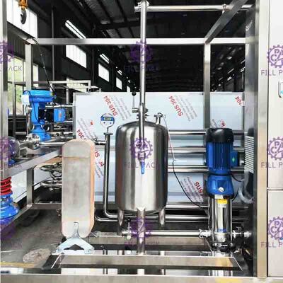 Meyve suyu işleme ekipmanında Anlık Sterilizatör UHT Sterilizasyon Makinesi