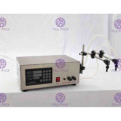 2Heads Yarı Otomatik Su Dolum Makinesi Elektrikli Dijital Kontrol Pompası Sıvı Şişesi