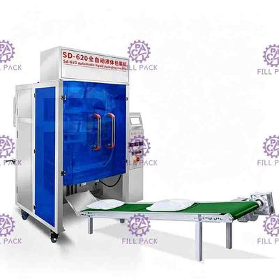 10KG Kompozit Film Sıvı Poşet Paketleme Makinesi PLC programlanabilir