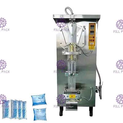 1000ml PE Kompozit Film Poşet Sıvı Dolum Makinesi GMP Standardı