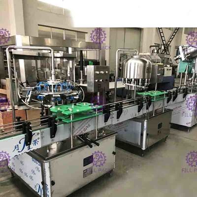 500ml için SUS304 Maden Saf Su Dolum Makinesi Ekipmanları
