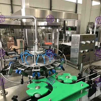 500ml için SUS304 Maden Saf Su Dolum Makinesi Ekipmanları