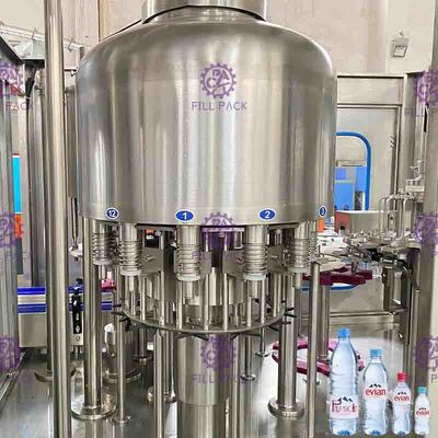 PET plastik Şişeler için Küçük Ölçekli Otomatik İçme Saf Su Dolum Makinesi Hattı Tesisi