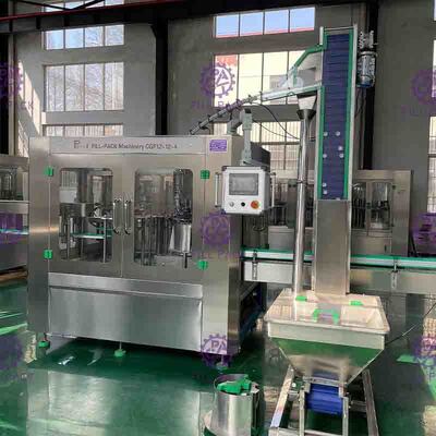PLC Kontrollü Maden İçme Suyu Dolum Makinesi 3000BPH
