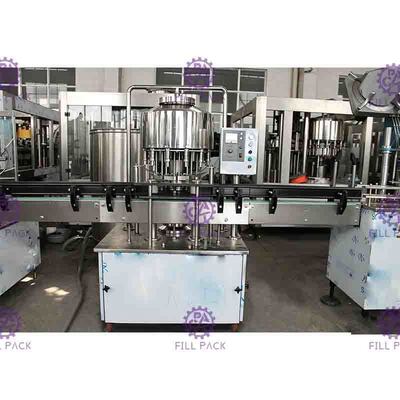 SUS304 / SUS316 Su Şişesi Dolum Makinesi, Küçük Ölçekli Saf Sıvı Dolum Hattı