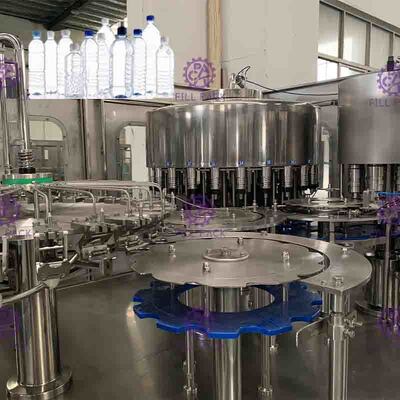 500ml / 1L / 2L PET İçme Suyu 3 In 1 Monoblok Şişeleme Ekipmanları / Tesis / Makine / Sistem / Hat