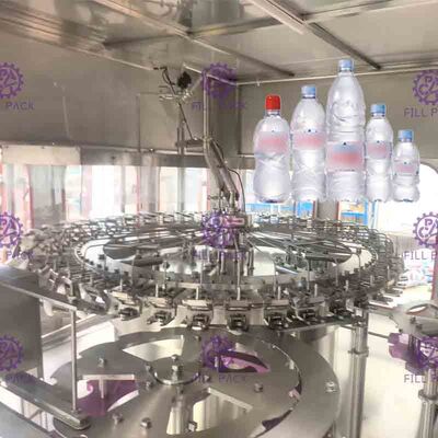 500 ml / 1L / 2L PET İçme Suyu 3 In 1 Monoblok Yıkama Dolum Kapaklama Ekipmanları / Bitki / Makine / Sistem / Hat