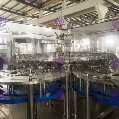 15000BPH 3'ü 1 Arada Monoblok Saf İçme PET Şişe Su Dolum Makinesi Üretim Ekipmanları Paslanmaz Çelik 304