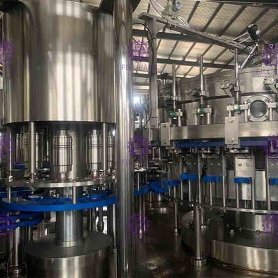 15000BPH 3'ü 1 Arada Monoblok Saf İçme PET Şişe Su Dolum Makinesi Üretim Ekipmanları Paslanmaz Çelik 304