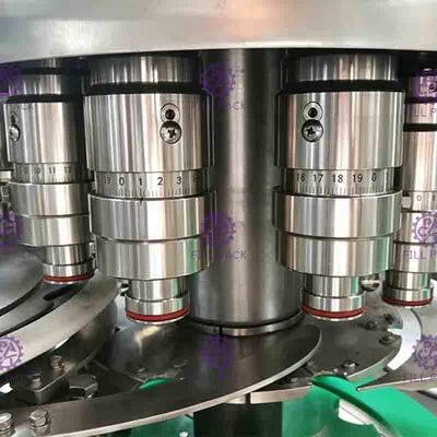 6000BPH 2000ml Otomatik 3'ü 1 Arada Saf Su Dolum Makinesi