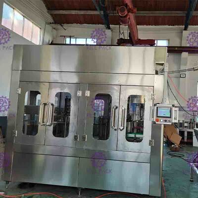 Maden Suyu İçin Tam Otomatik 3'ü 1 arada PET Şişe Su Dolum Makinesi