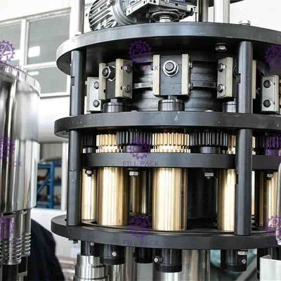 Endüstriyel Monoblok Dolum Makinesi Yarı Otomatik Meşrubat Şişeleme Ekipmanları