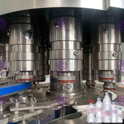 Monoblok İçme Suyu Dolum Makinası, Yıkama Dolum ve Sızdırmazlık 3'ü 1