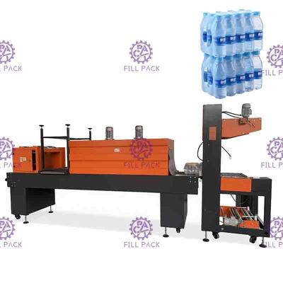 PET Şişe Maden Suyu Dolum Kapatma Makinesi 3'ü 1 Arada Monoblok 500ml