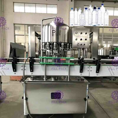 SUS304 İçme Suyu 500ml Monoblok Sıvı Su Dolum Makinesi