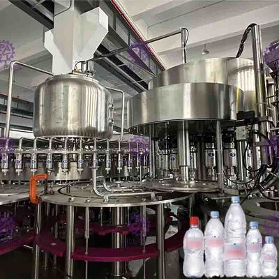 Otomatik Saf Su Dolum Makinesi 20000BPH 40 Normal Basınç Başlıkları