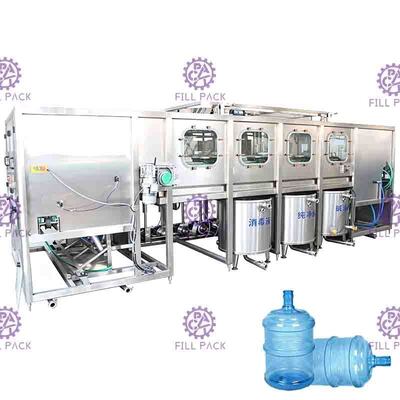 3/5 Galon / 20L Şişe Su Yıkama Dolum Capper Ekipmanları / Tesis / Makine / Sistem / Hat