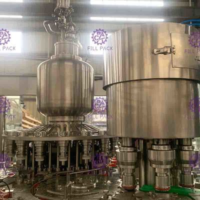 5000BPH Monoblok Otomatik Sıcak Dolum Makinesi Plastik Şişe Meyve Portakal Suyu Dolum Ve Kapatma Makinesi ekipmanları