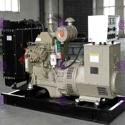 Otomatik Kontrol Modüllü 30KW 54A Ses Geçirmez Açık Tip Dizel Jeneratör