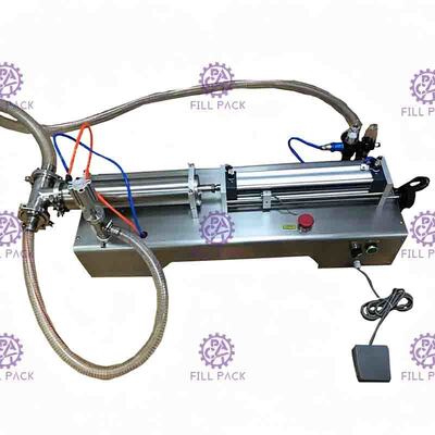 0.6mpa Tek Kafa Pnömatik Macun Sıvı Dolum Makinesi