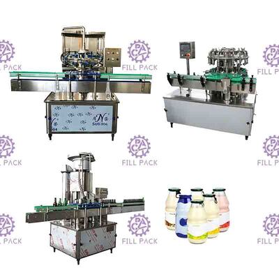 1500BPH 0-2L Fruit Juice Beverage Hot Filling Machine for Glass Bottle Pull Ring Cap