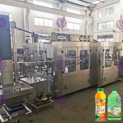 Monoblok Yıkama Suyu Dolum Kapatma Makinesi CGF32-32-10 Plastik Şişe Ekipmanları