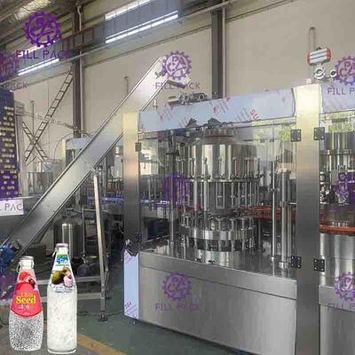 Metal Kapaklı Hava Kaldırma İçecek Dolum Ekipmanları 12000BPH