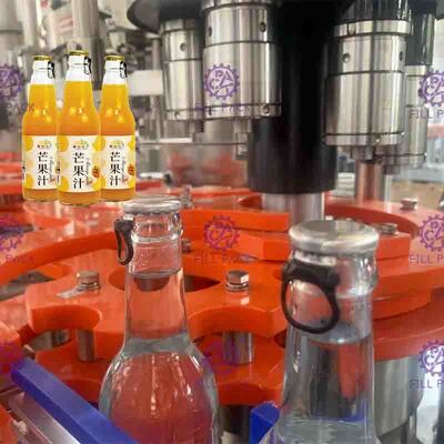 Metal Kapaklı Hava Kaldırma İçecek Dolum Ekipmanları 12000BPH