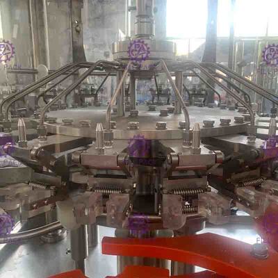 Metal Kapaklı Hava Kaldırma İçecek Dolum Ekipmanları 12000BPH