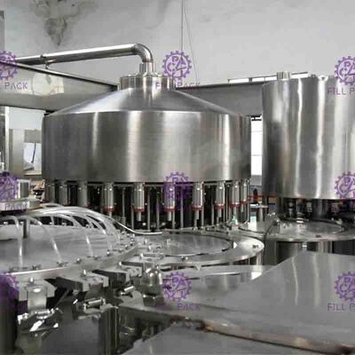 6000BPH hız ile PLC otomatik kontrol Suyu Dolum Makinesi