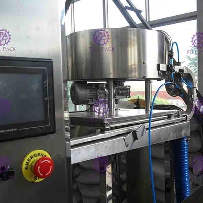 Monoblok Sıvı 1 Plastik Şişe Pulp Suyu Dolgu In Makinesi, 5 Dolum