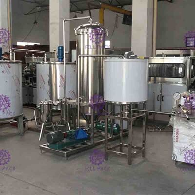 Komple hat, Meyve Suyu Dolum Makinesi ve karıştırma işleme paketleme etiketlemesini içerir
