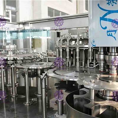PET Şişe için PLC Kontrol Çay Dolum makinası Manyetik Capping