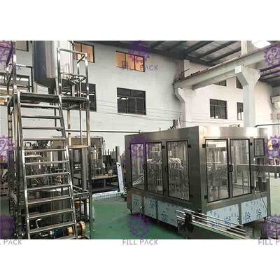 3'ü 1 Arada Aseptik Konsantre Meyve Suyu Dolum Makinesi