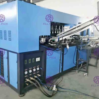 Plastik Şişeler İçin Otomatik 6 Boşluklu Şişe Şişirme Makinesi