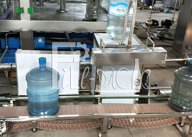QGF-120 varil / galon şişe su dolum ekipmanları ile otomatik kova yükleme cihazı / bitki / makine / sistem
