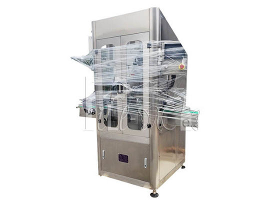 Fotoelektrik Shrink Sleeve PVC PET Düz Şişe Etiket Etiketleme Makinesi