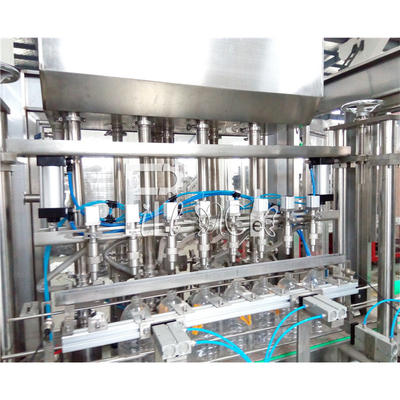 3L Plastik Şişe Piston Dolum Makinesi Suyu Sterilizasyon Soğutma