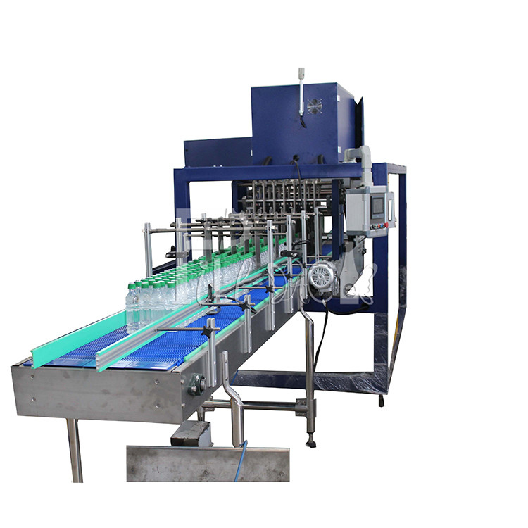 Basılı Filmlerle Plastik Şişe Paketleme Ekipmanları İçin Tam Otomatik Lineer Shrink Sarıcı
