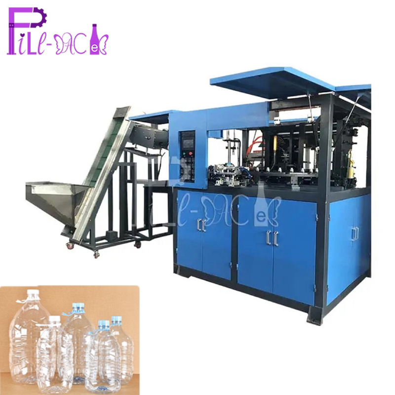 Tam Otomatik PET Şişe Şişirme Makinesi / Ekipman 3 - 5L İçin 2 Boşluk