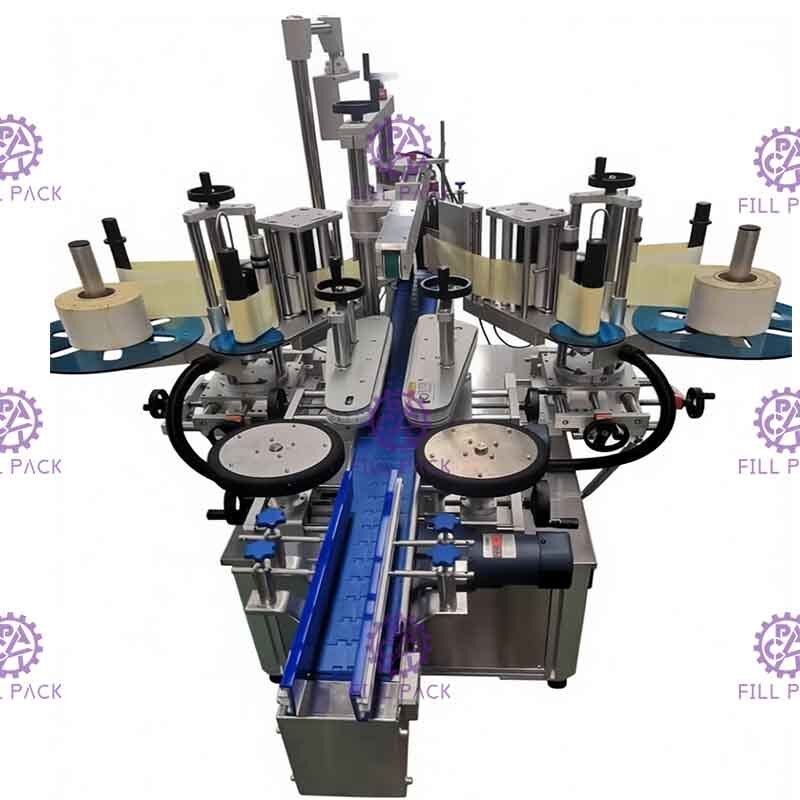 1200W Endüstriyel Yağlı Şişe Etiketleme Ekipmanı Elektrikle Çalışan Tip