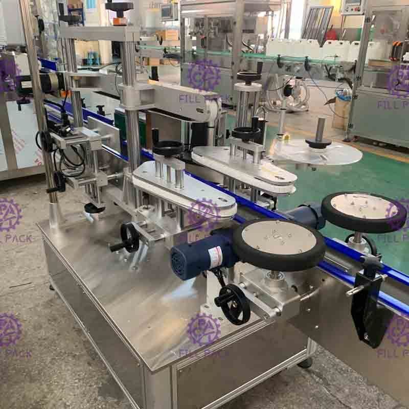 Kendinden Yapışkanlı PET / Plastik Etiket Kare Düz Şişe Etiketleme / Etiketleme Makinesi / Ekipman / Bitki / Sistem