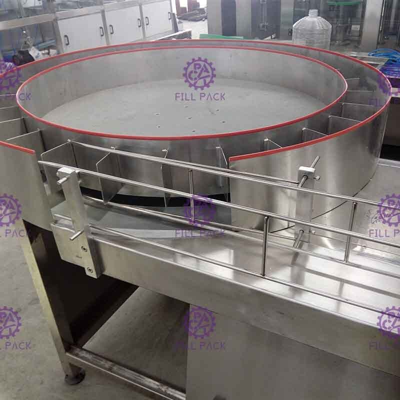 Suyu İşleme Hattı için 3600-5000BPH Manuel Şişe Ayırma Makinesi / Ekipman